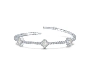 2.4 CTW Flexible Station Tennis Bracelet