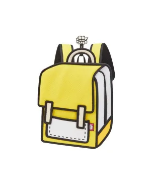 2d Backpack Spaceman Junior Color Me In Minion Yellow