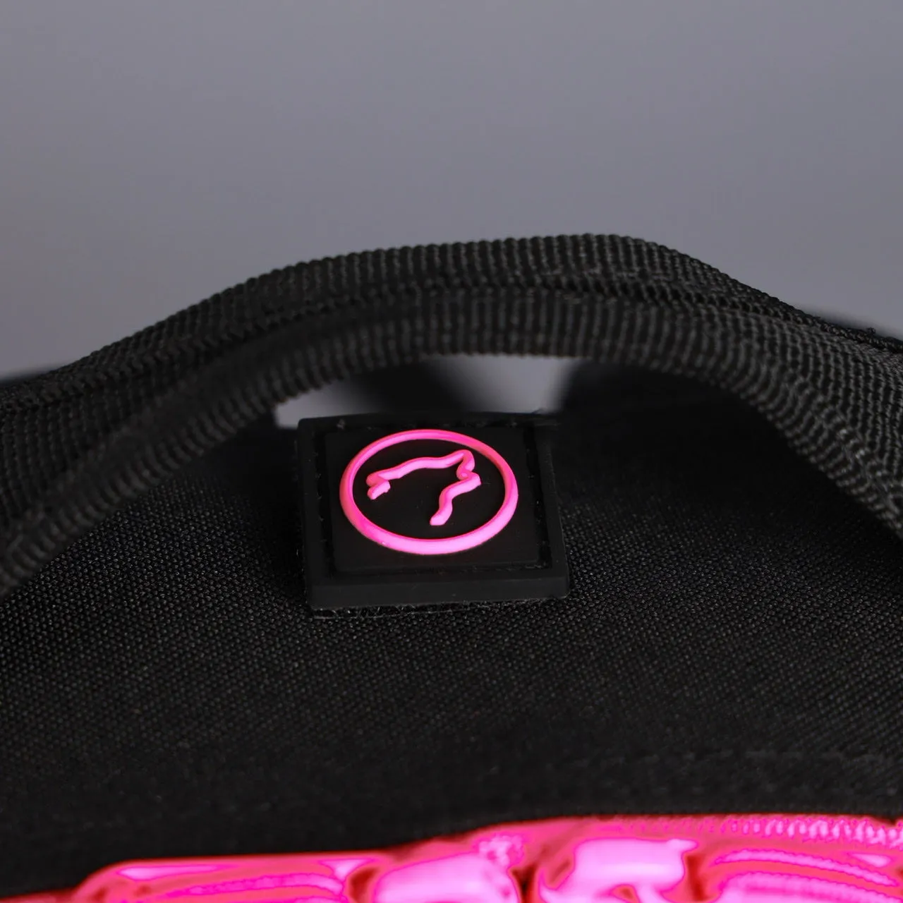 9L Backpack Mini Black Neon Pink