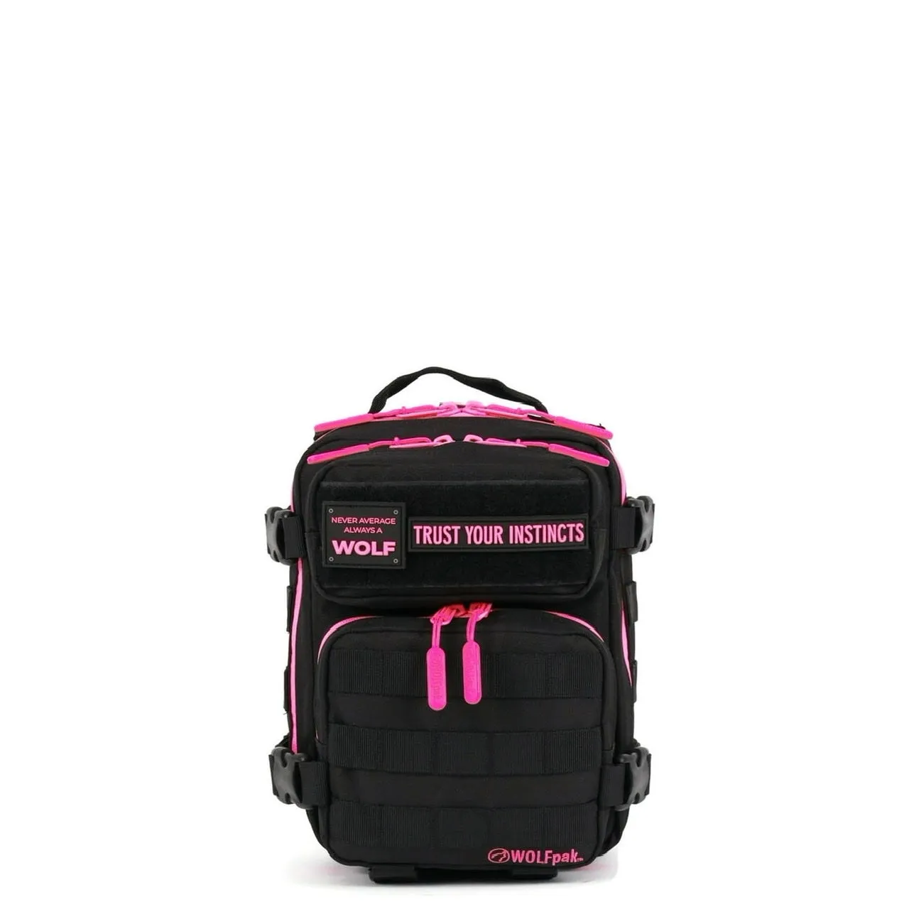 9L Backpack Mini Black Neon Pink