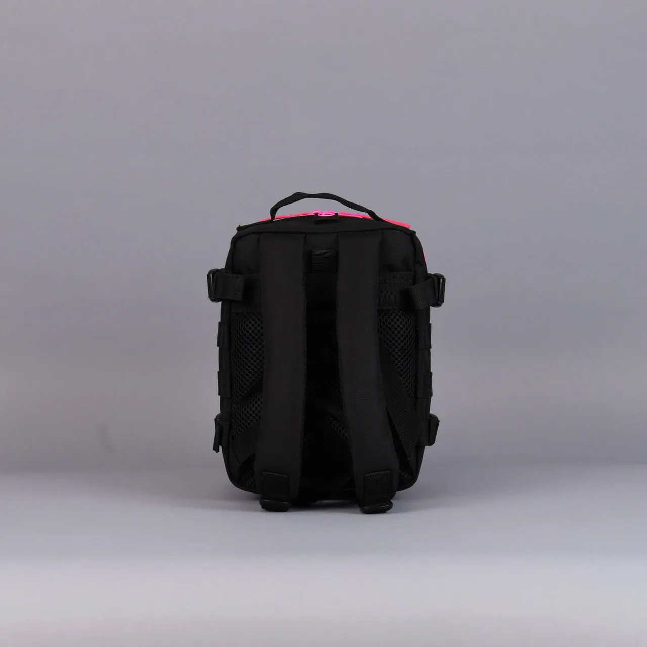 9L Backpack Mini Black Neon Pink