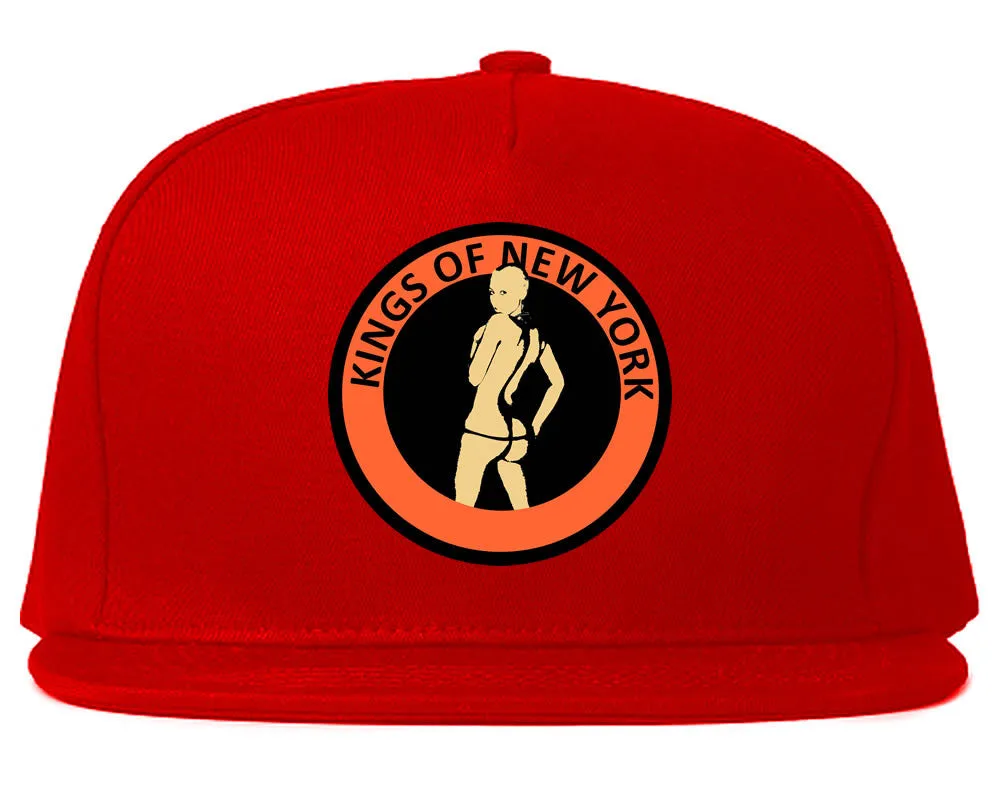 Amber Twerk Kings Of New York Logo Snapback Hat