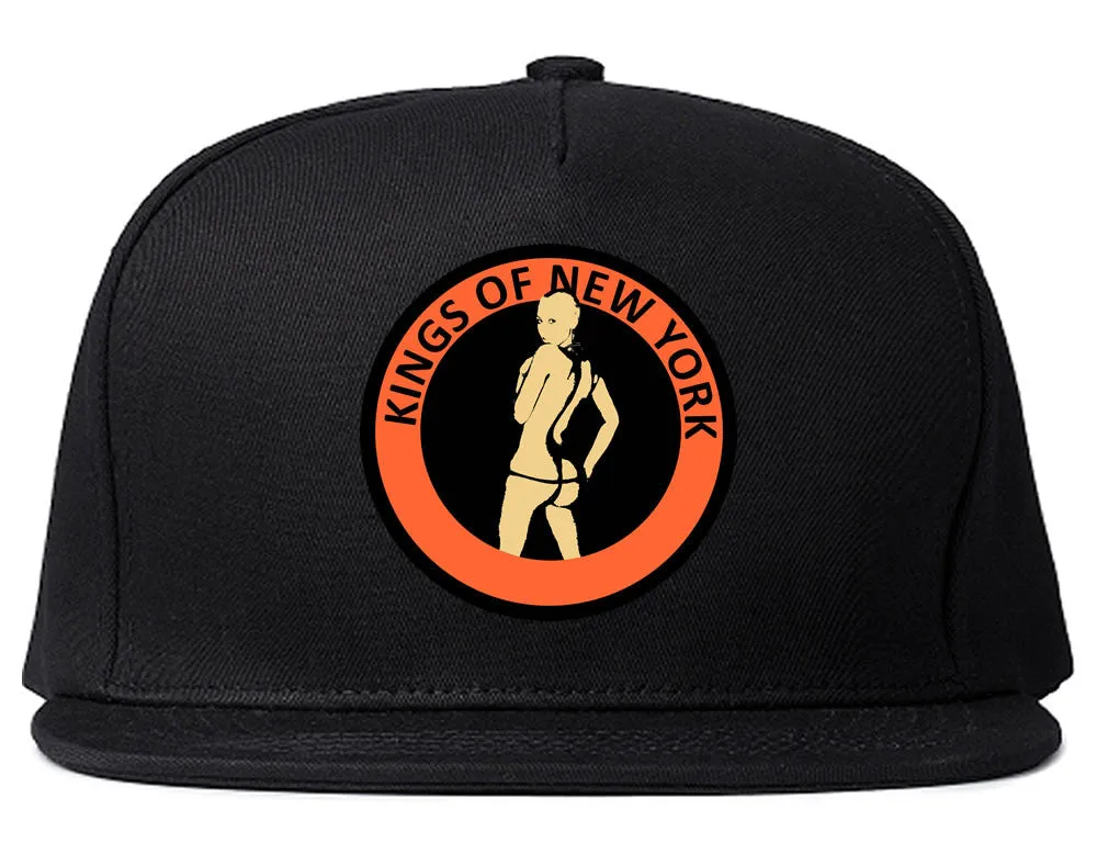 Amber Twerk Kings Of New York Logo Snapback Hat