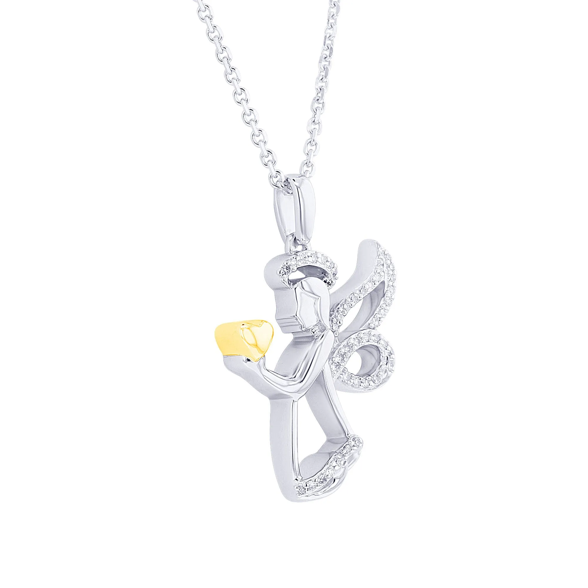 Angelic Love Diamond Necklace