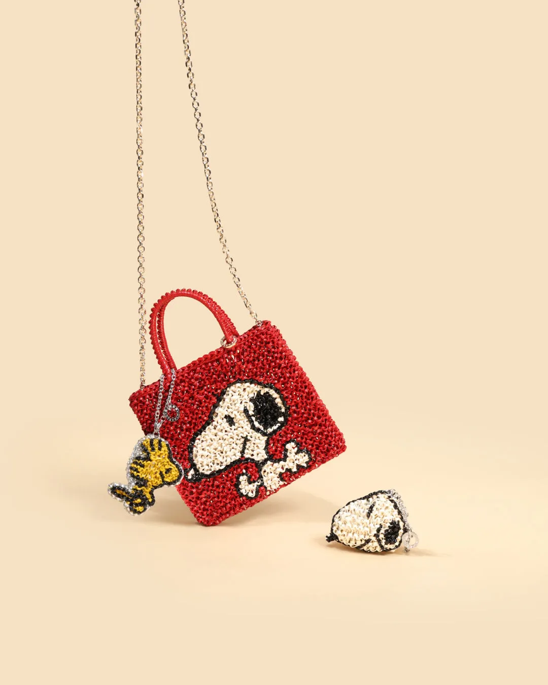 ANTEPRIMA WIREBAG x Snoopy Standard Miniatura Wirebag