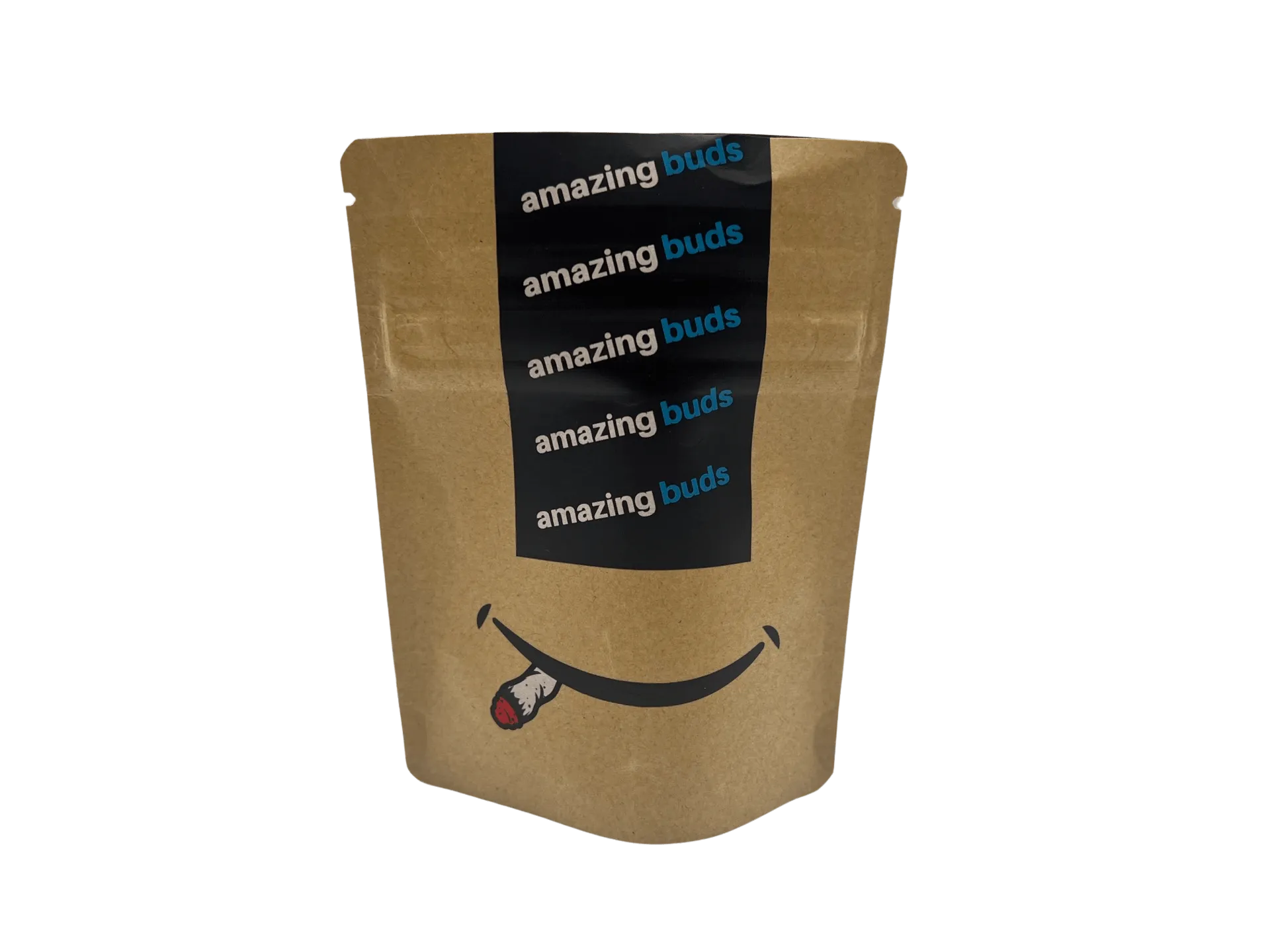 Bag King Amazing Buds Shipping Wide Mouth Child-Resistant Mylar Bag | 1/8 oz