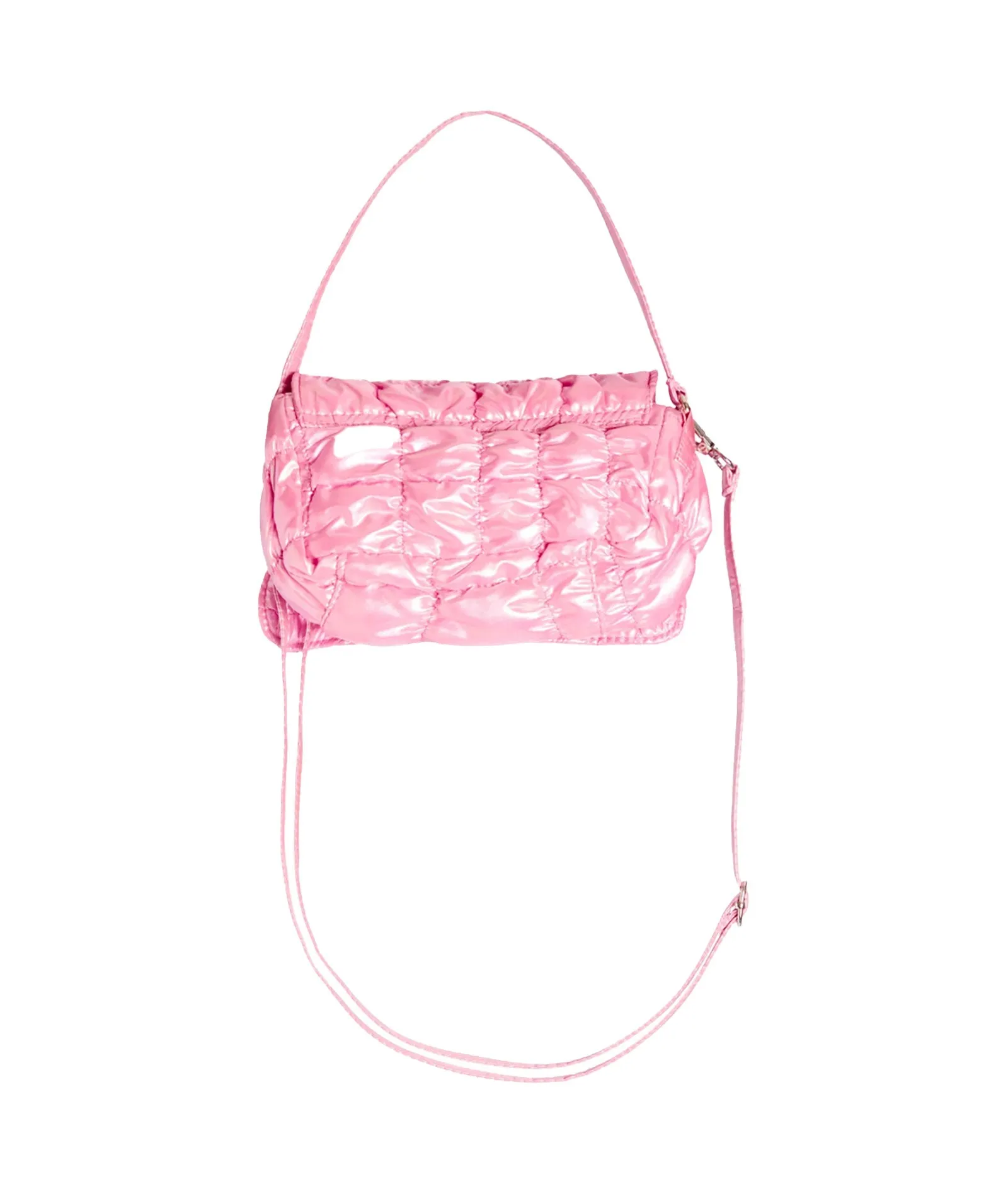 Bari Lynn Quilted Charm Cross Body Bag