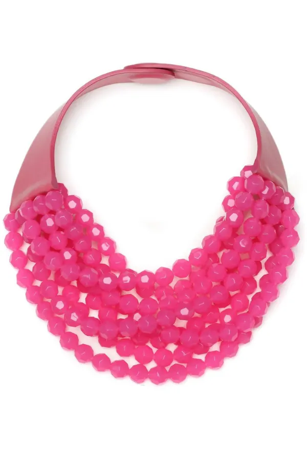 Bella Style Necklace - Pink | Fairchild Baldwin