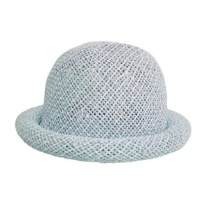 Boardwalk Style  - Kids Straw Roller Hat