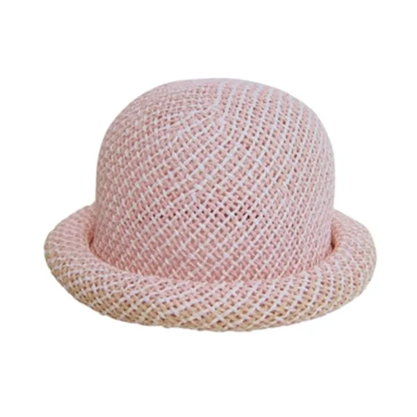 Boardwalk Style  - Kids Straw Roller Hat