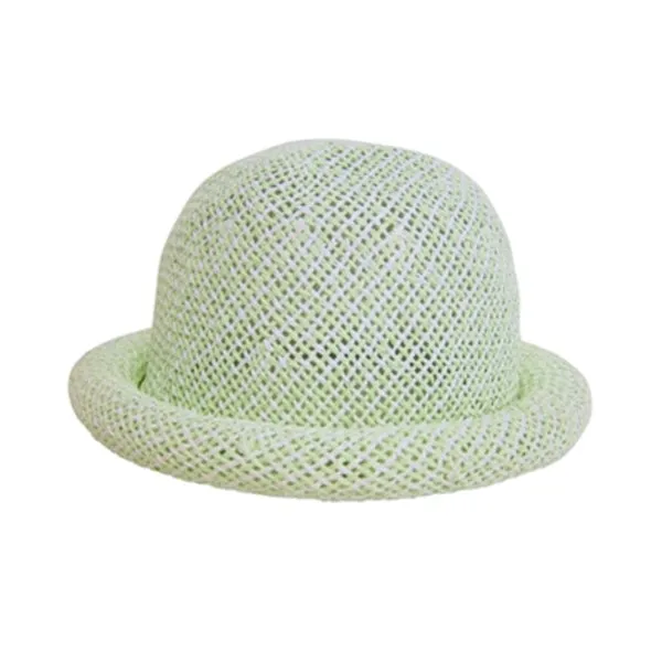 Boardwalk Style  - Kids Straw Roller Hat