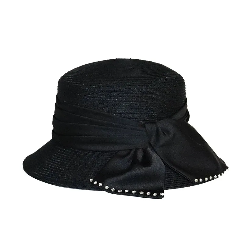 Bow Brim Versatile Outdoor Foldable Beach Sun Hat