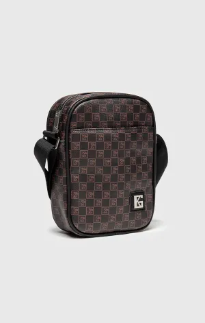 Brown iD Clone Vertical Shoulder Bag