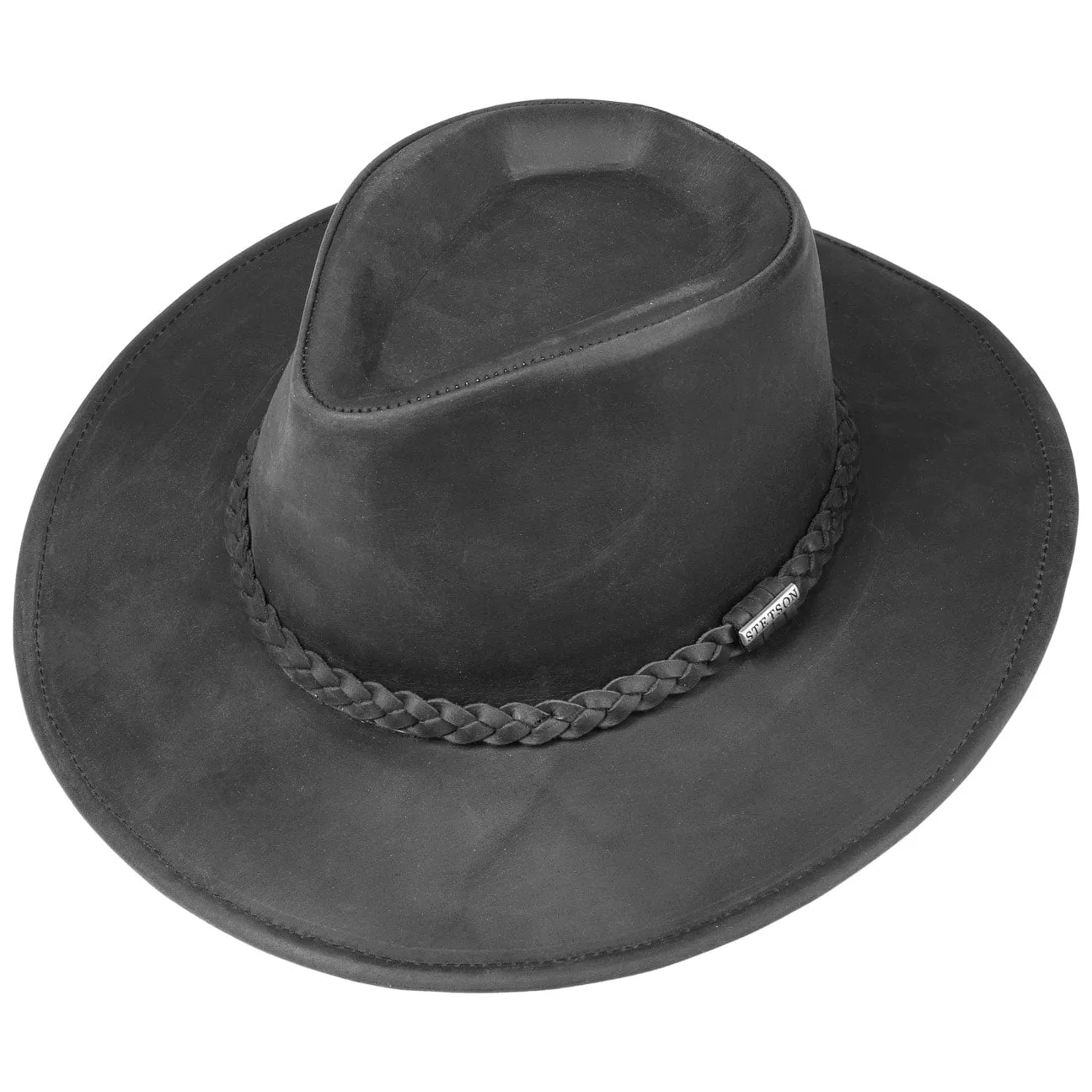 Buffalo Leather Western Hat by Stetson