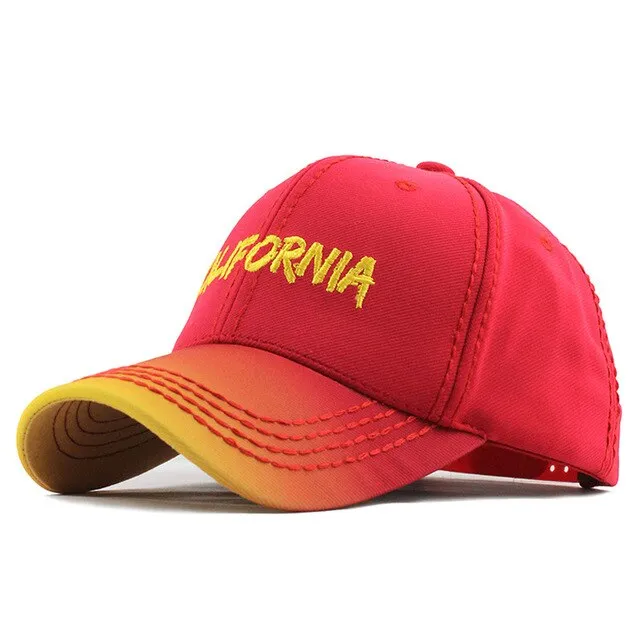 California Retro Embroidered Baseball Cap