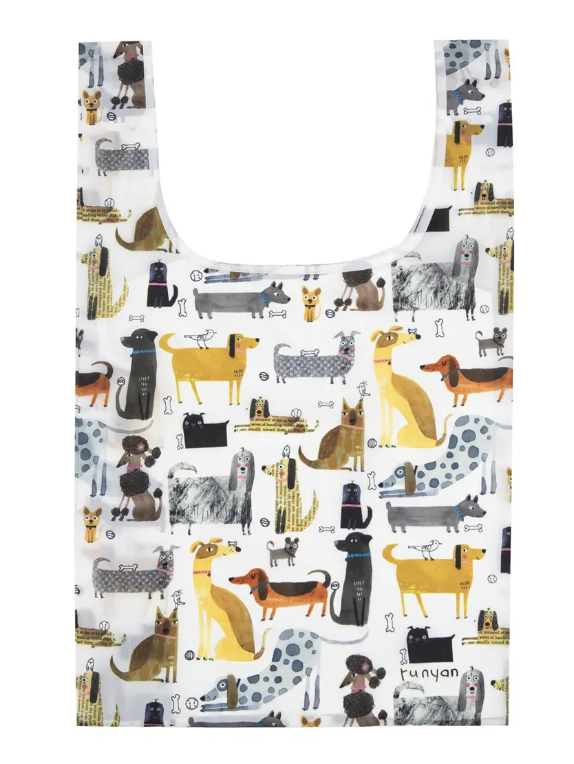 Canine Capers Puppers Shopping Bag