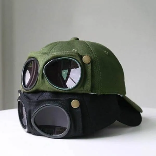 Cool Unisex Aviator Sunglasses Hat