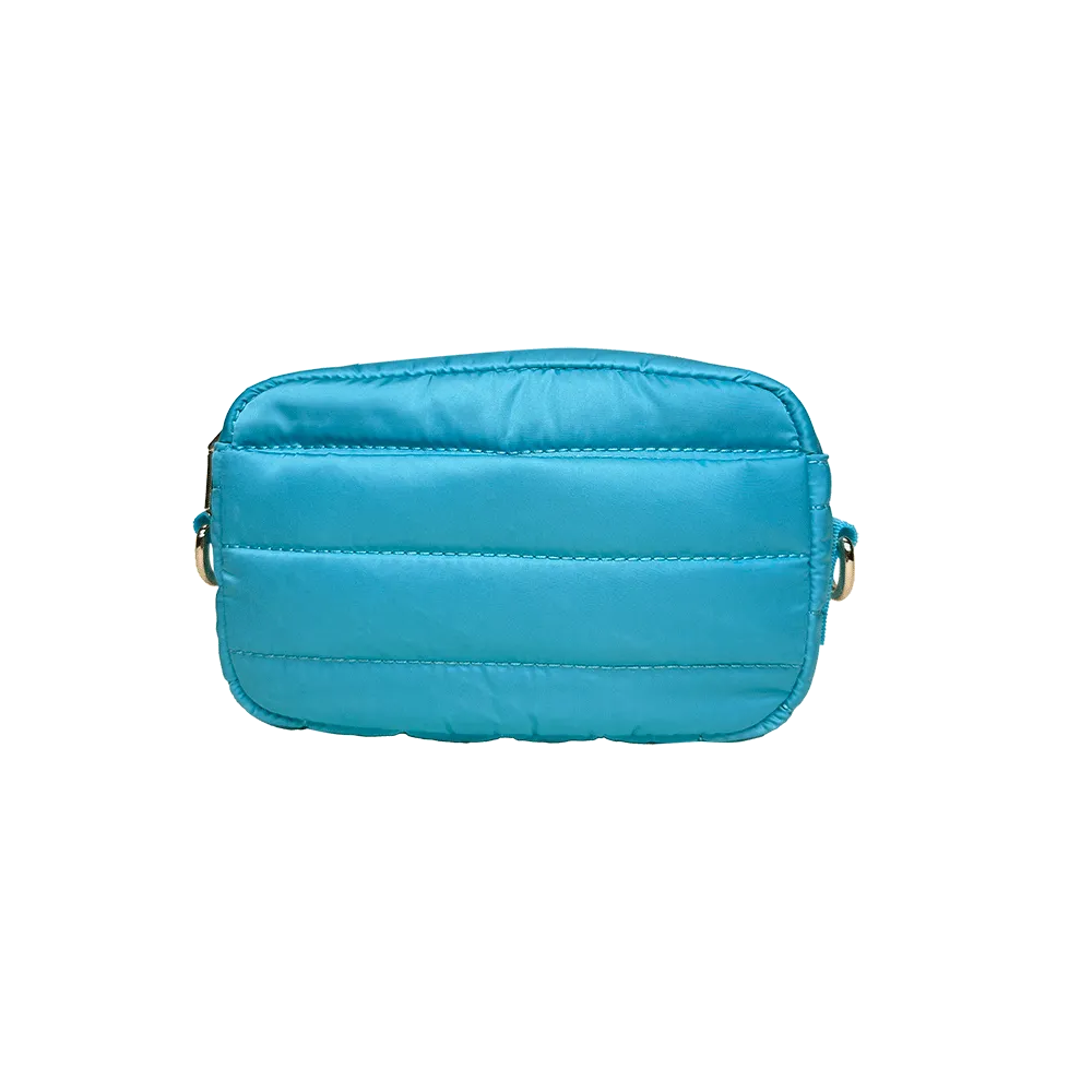 Ella Quilted Puffy Zip Top Messenger