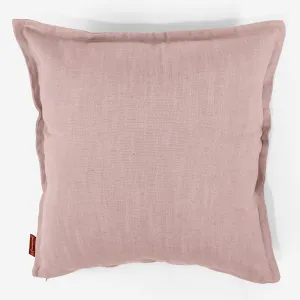 Extra Large Scatter Cushion Cover 70 x 70cm - Linen Look Rose