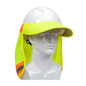 EZ-Cool 396-800-YEL Hi-Vis Hard Hat Visor and Neck Shade