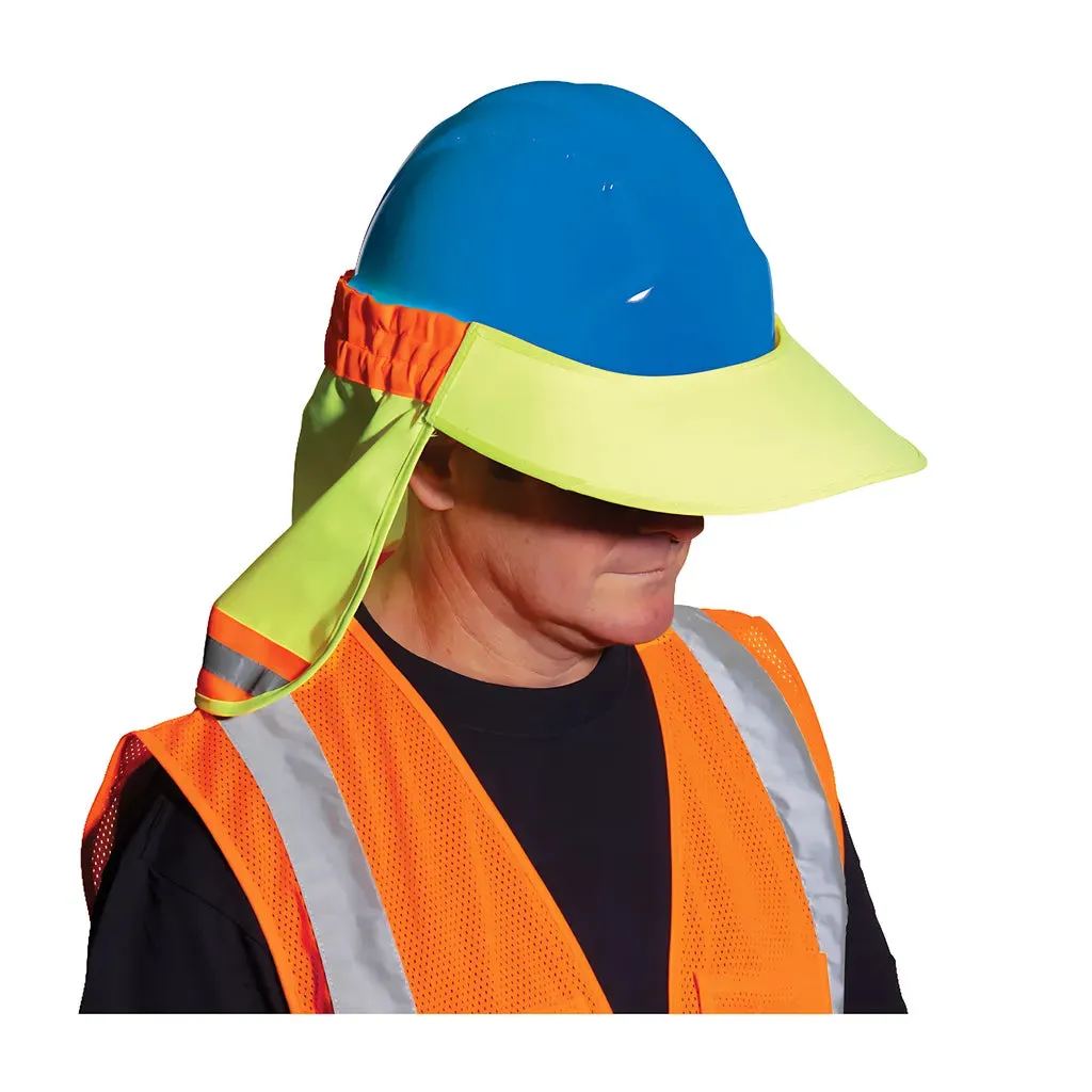 EZ-Cool 396-800-YEL Hi-Vis Hard Hat Visor and Neck Shade