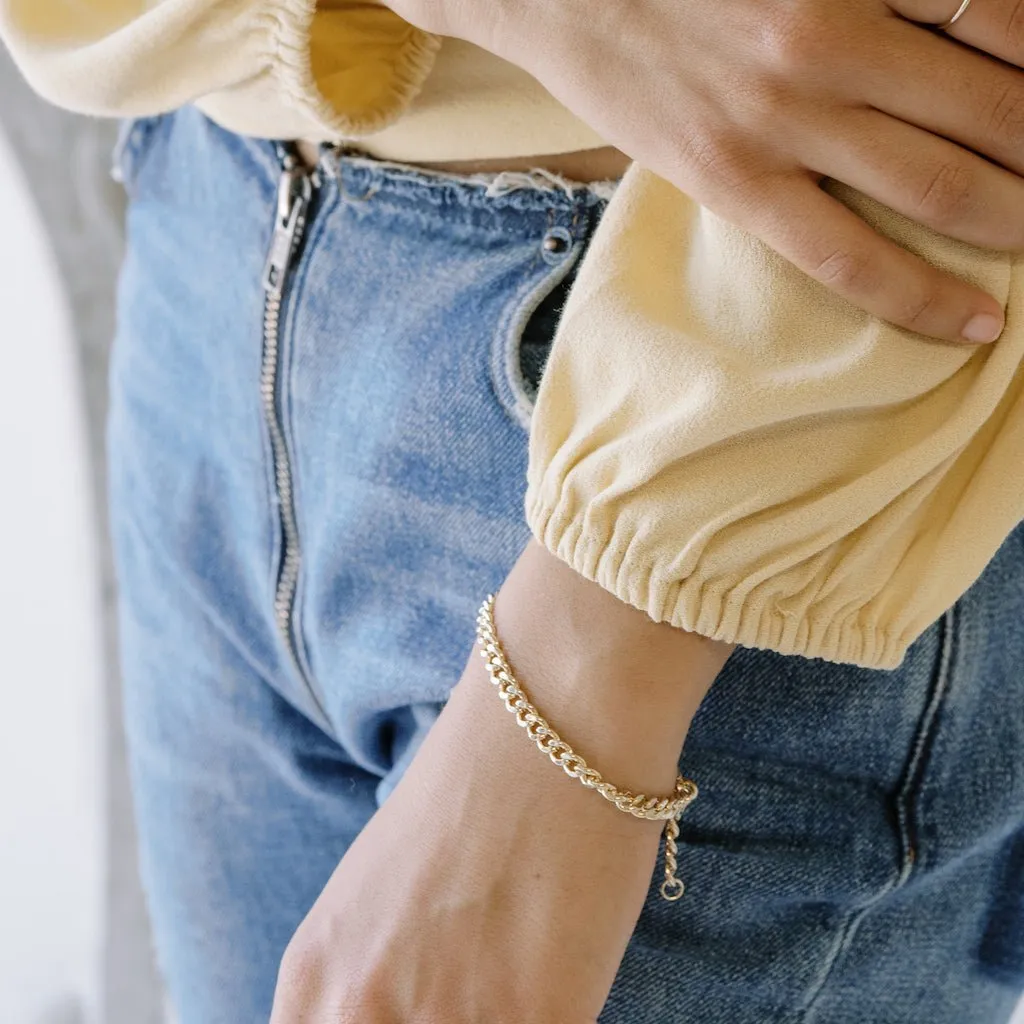 Fiona Thick Chain Bracelet