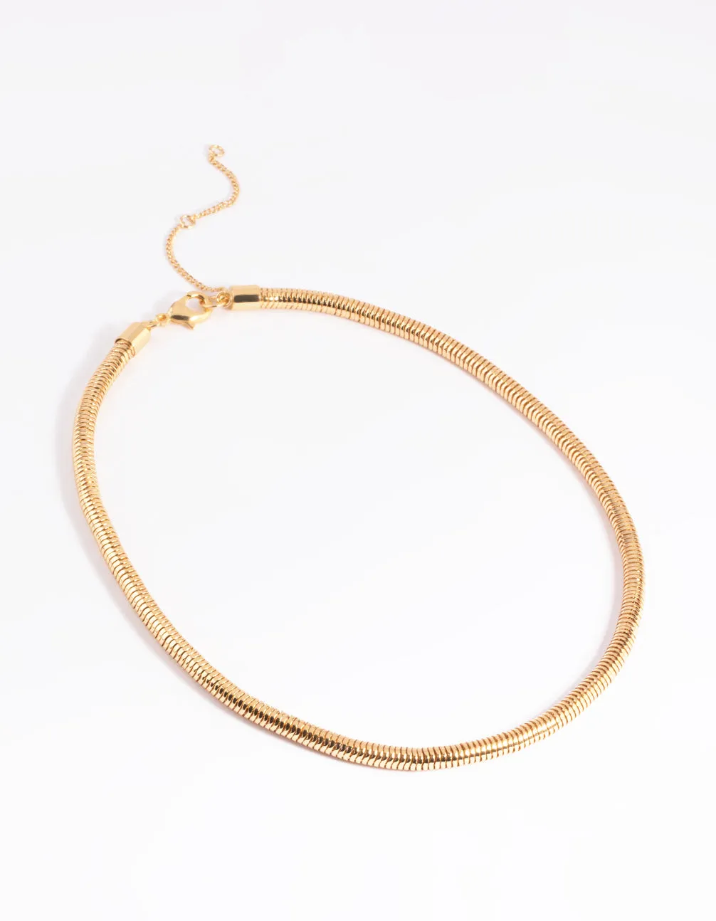 Gold Plated Snake Chain Necklace