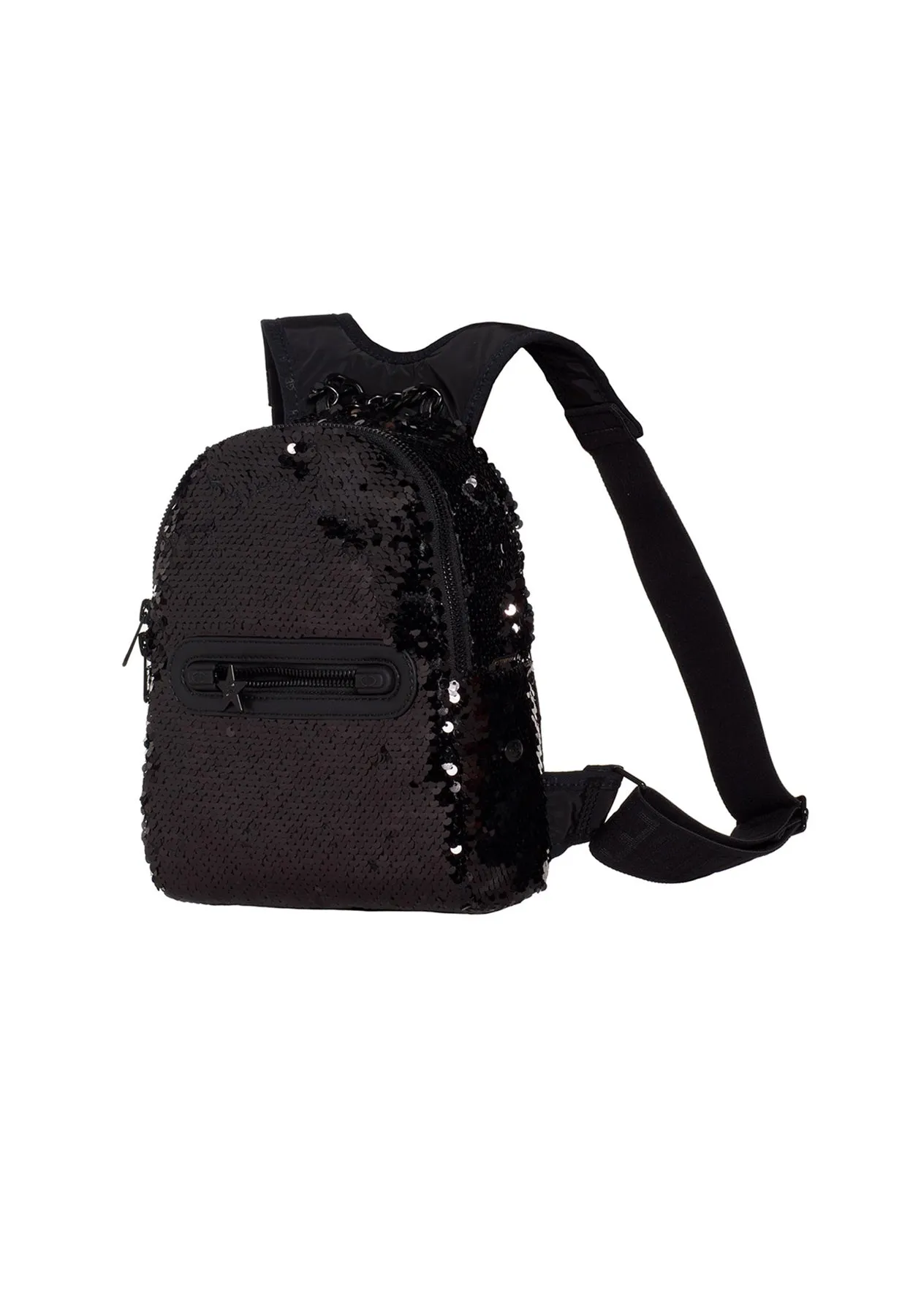 Goldbergh Lover Sequin Black Backpack