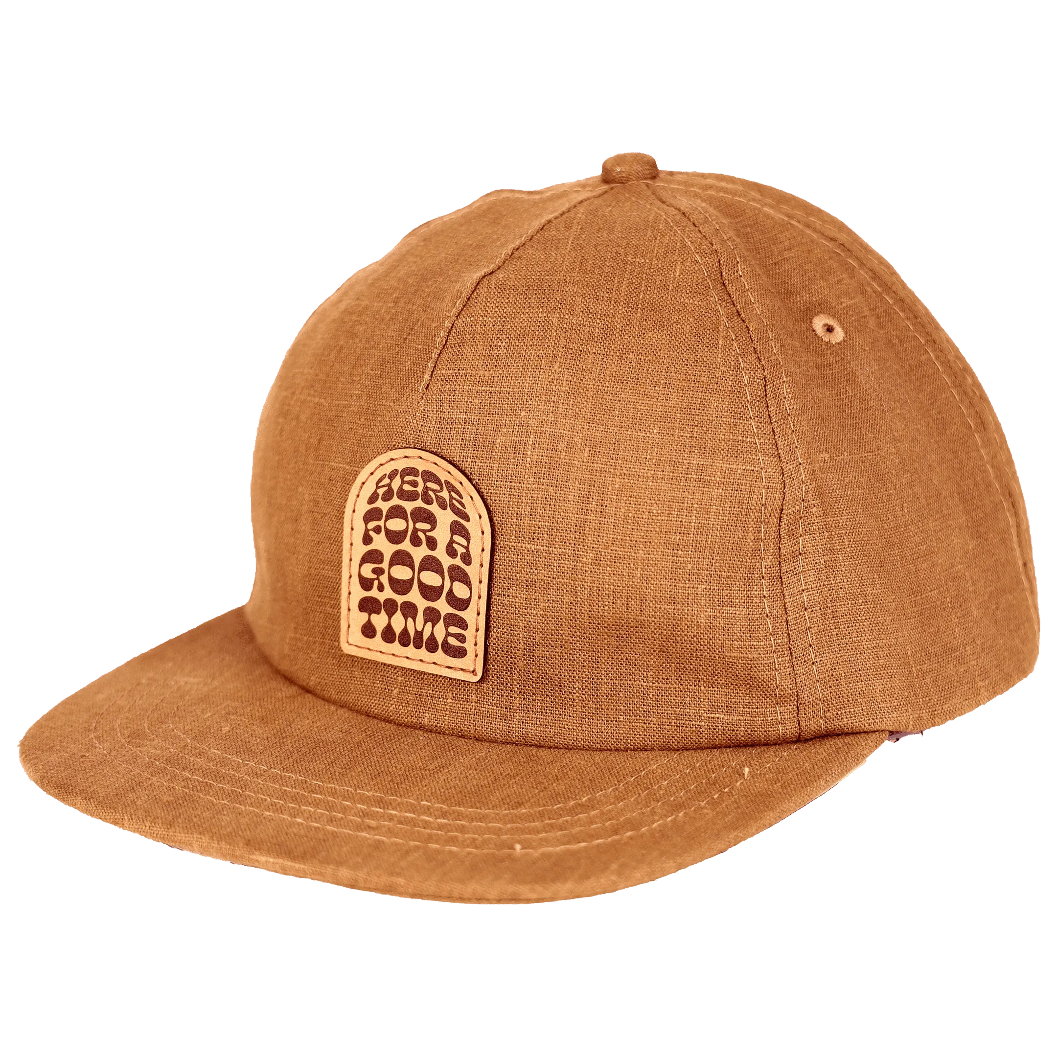 Good Times 100% Hemp Strapback | Brown