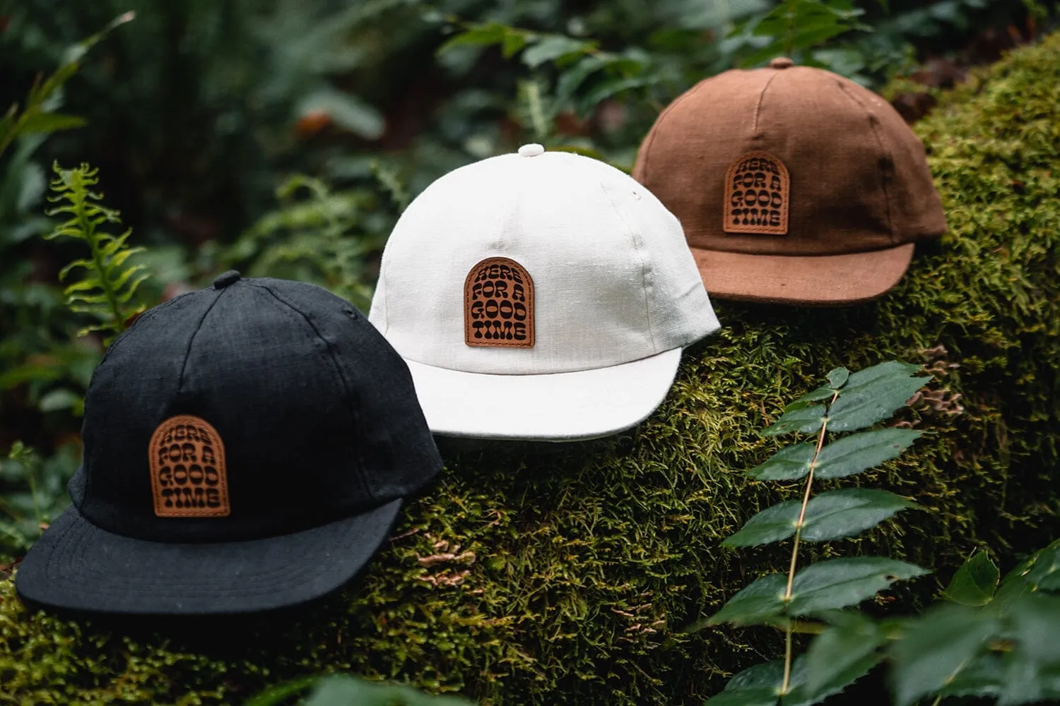 Good Times 100% Hemp Strapback | Brown