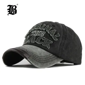 Hot Retro Washed Baseball Cap Fitted Cap Snapback Hat For Men