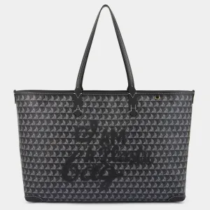 I Am A Plastic Bag Zipped Motif Tote