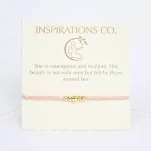 Inspiration Bracelet Courageous and Resilient