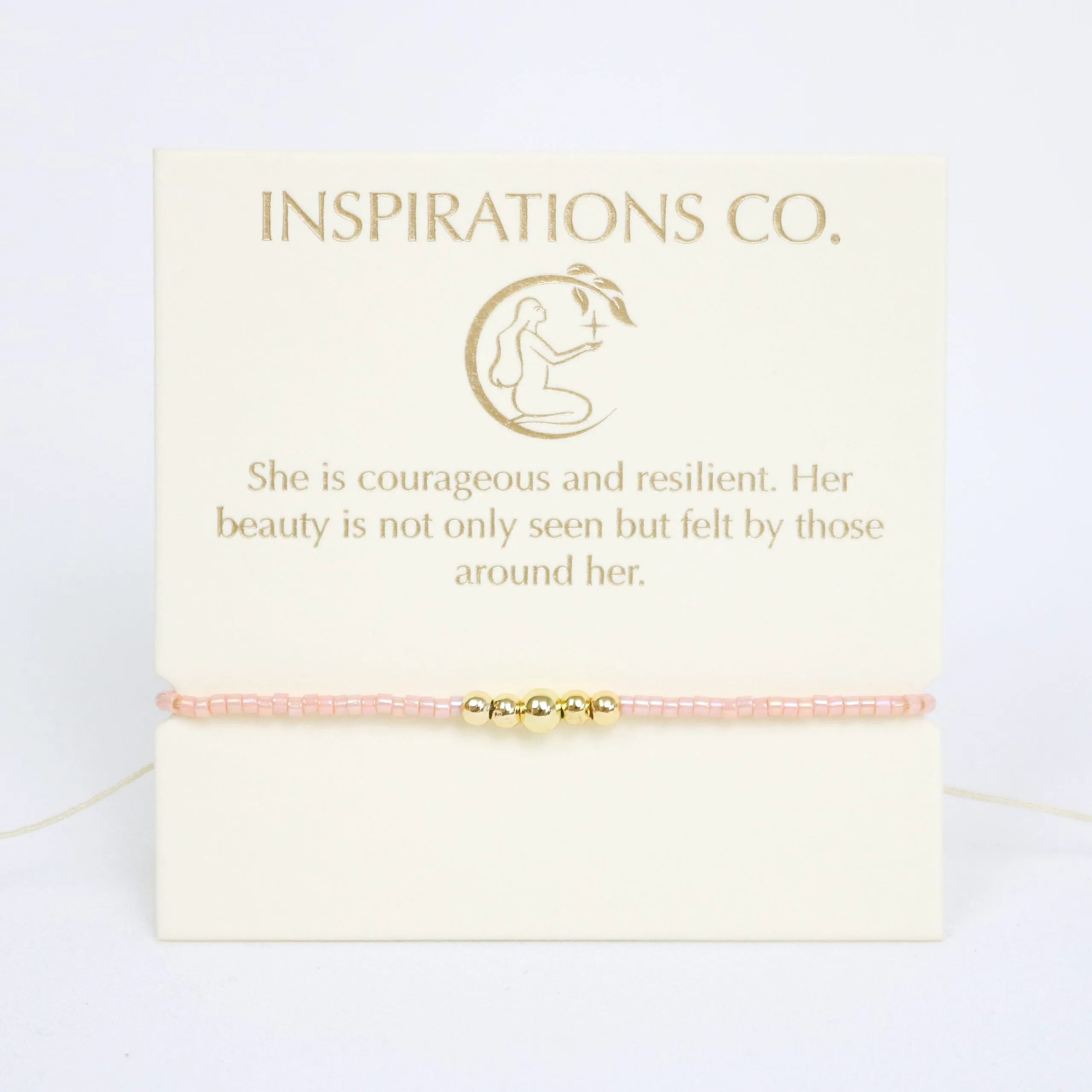 Inspiration Bracelet Courageous and Resilient