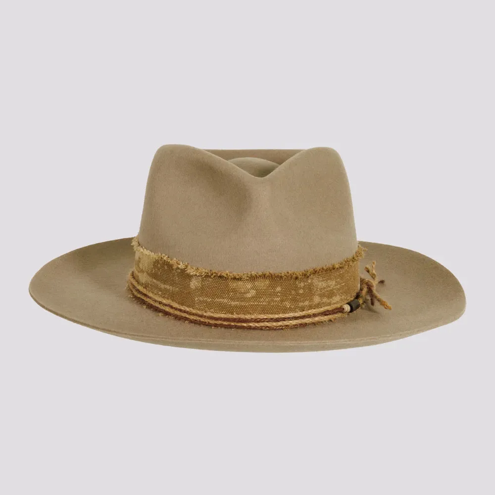 Jovi | Womens Wool Felt Pinch Front Fedora Hat