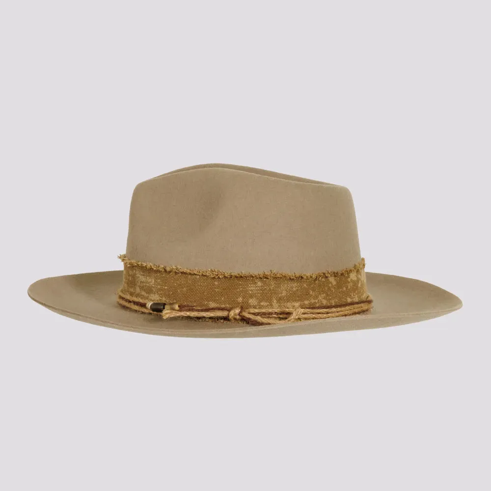 Jovi | Womens Wool Felt Pinch Front Fedora Hat