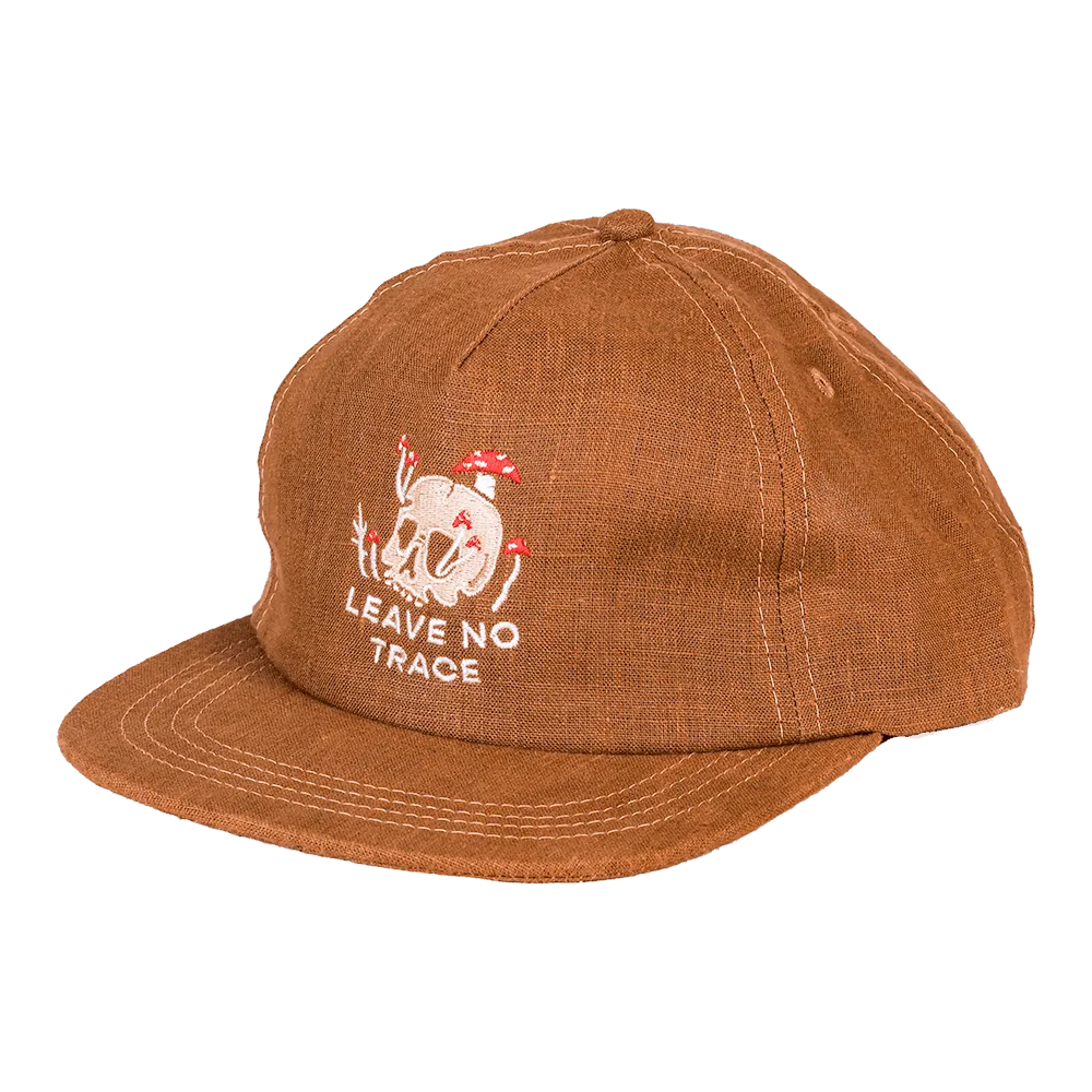 Leave No Trace 100% Hemp Strapback | Brown