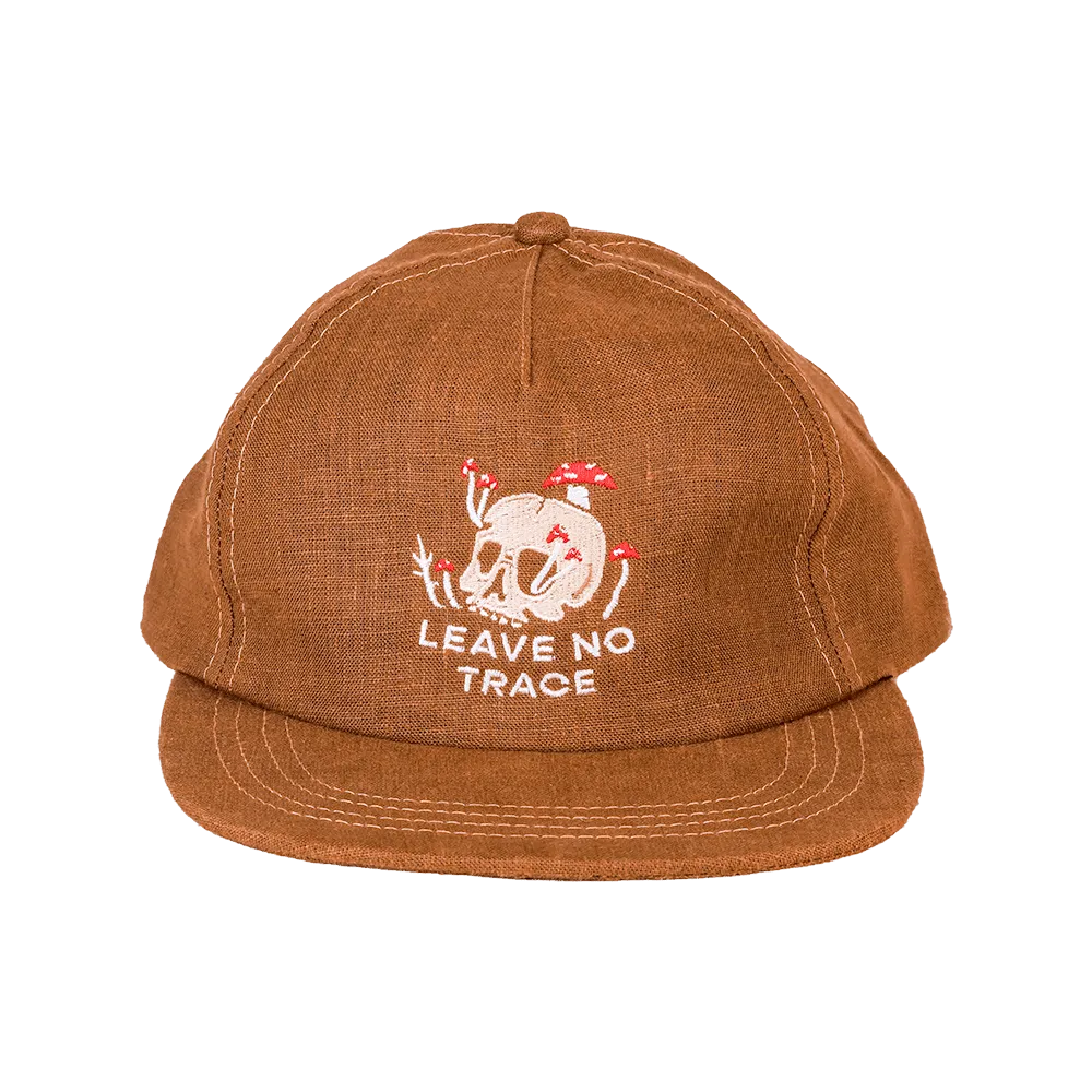 Leave No Trace 100% Hemp Strapback | Brown