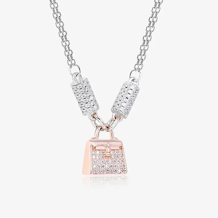 Lock Pendant Necklace