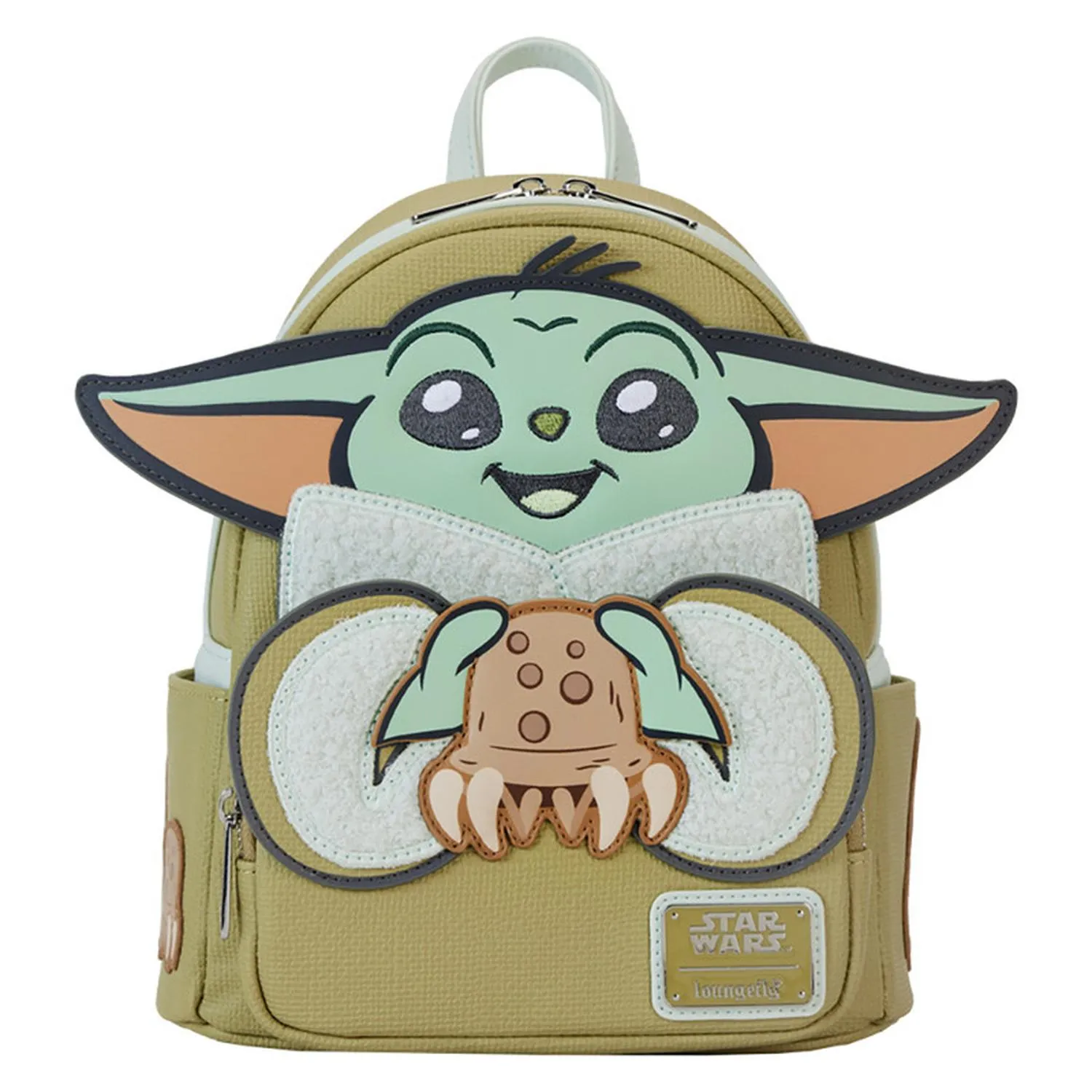 Loungefly Mini Backpack Grogu & Crabbies The Mandalorian