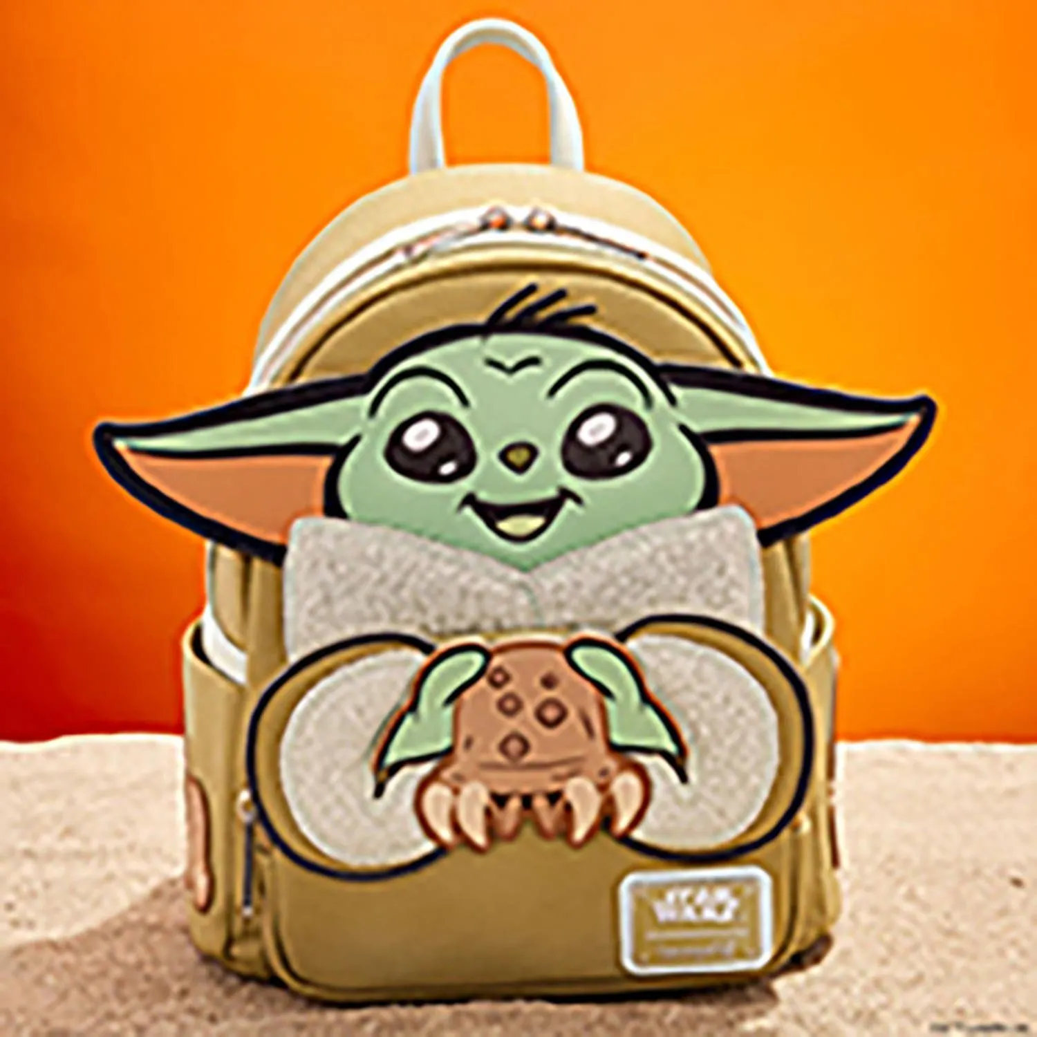 Loungefly Mini Backpack Grogu & Crabbies The Mandalorian