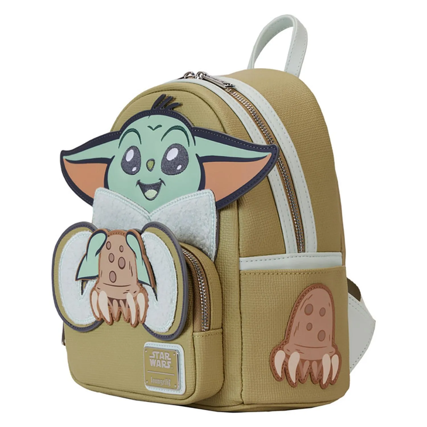 Loungefly Mini Backpack Grogu & Crabbies The Mandalorian