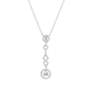 Middleton Diamond Drop Necklace