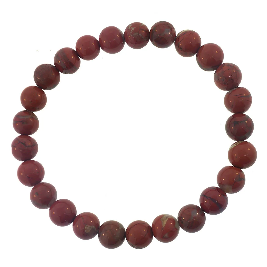 Natural Gem Beads Flex Bracelet