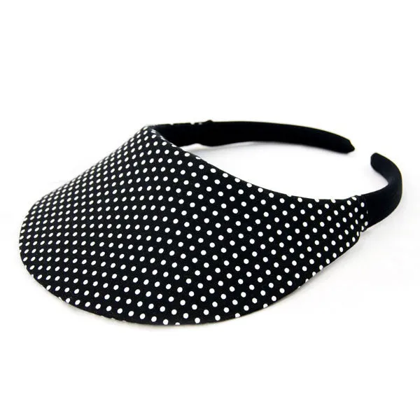 No Headache - Midsize Polka Dot Visor Hat