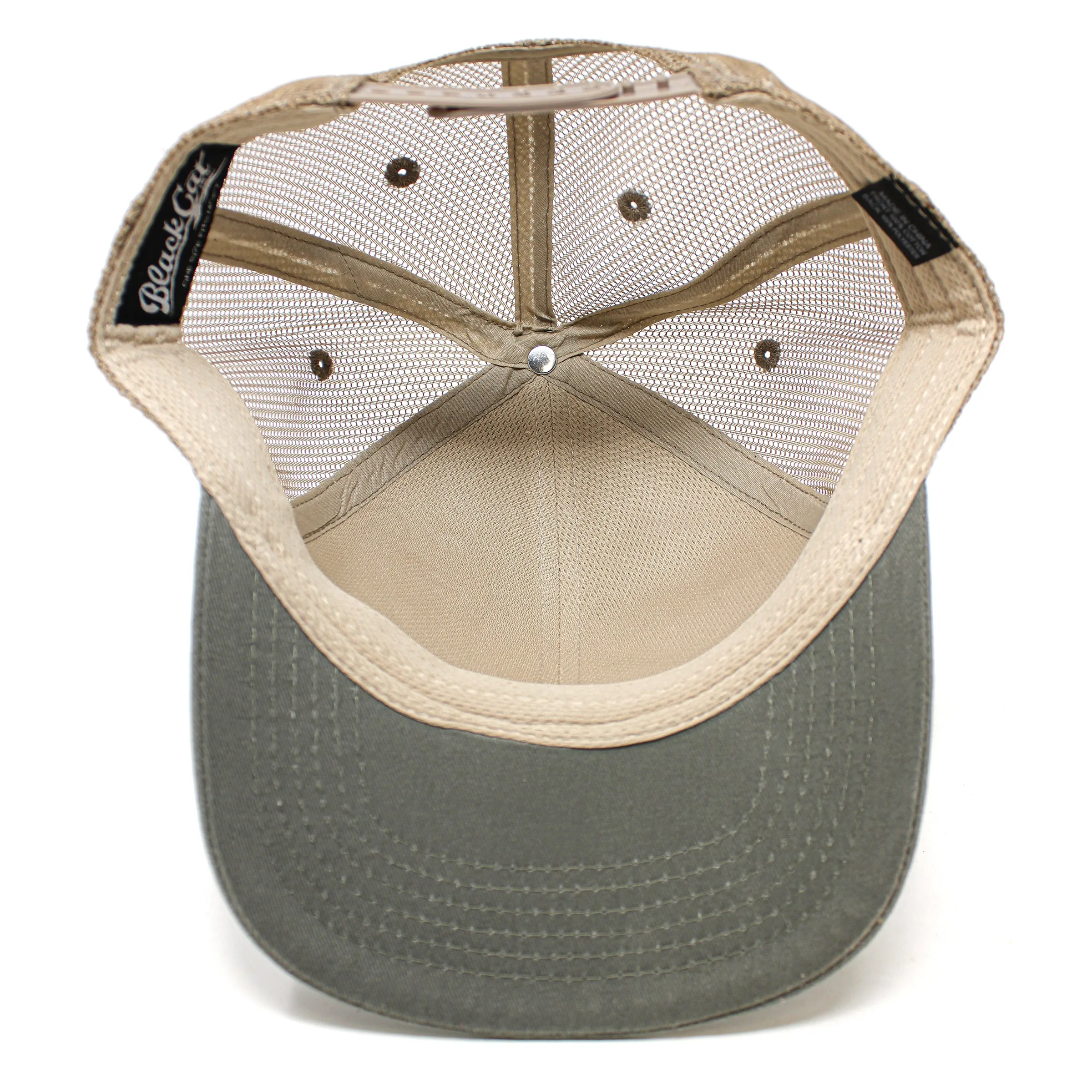 OE - Performance Trucker Hat - Snook Leather Patch