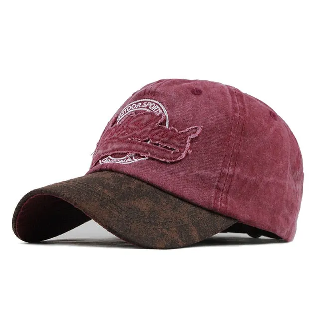 Outdoor Sport Rock Shark Embroidered Snapback Baseball Cap