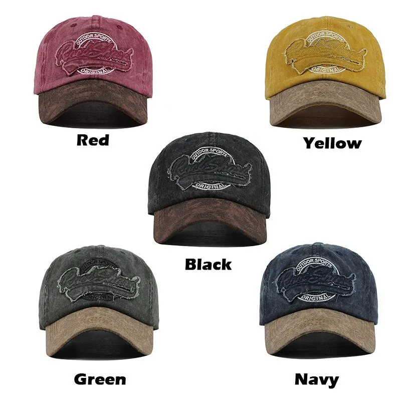 Outdoor Sport Rock Shark Embroidered Snapback Baseball Cap