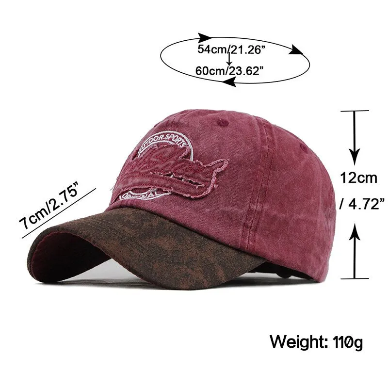 Outdoor Sport Rock Shark Embroidered Snapback Baseball Cap