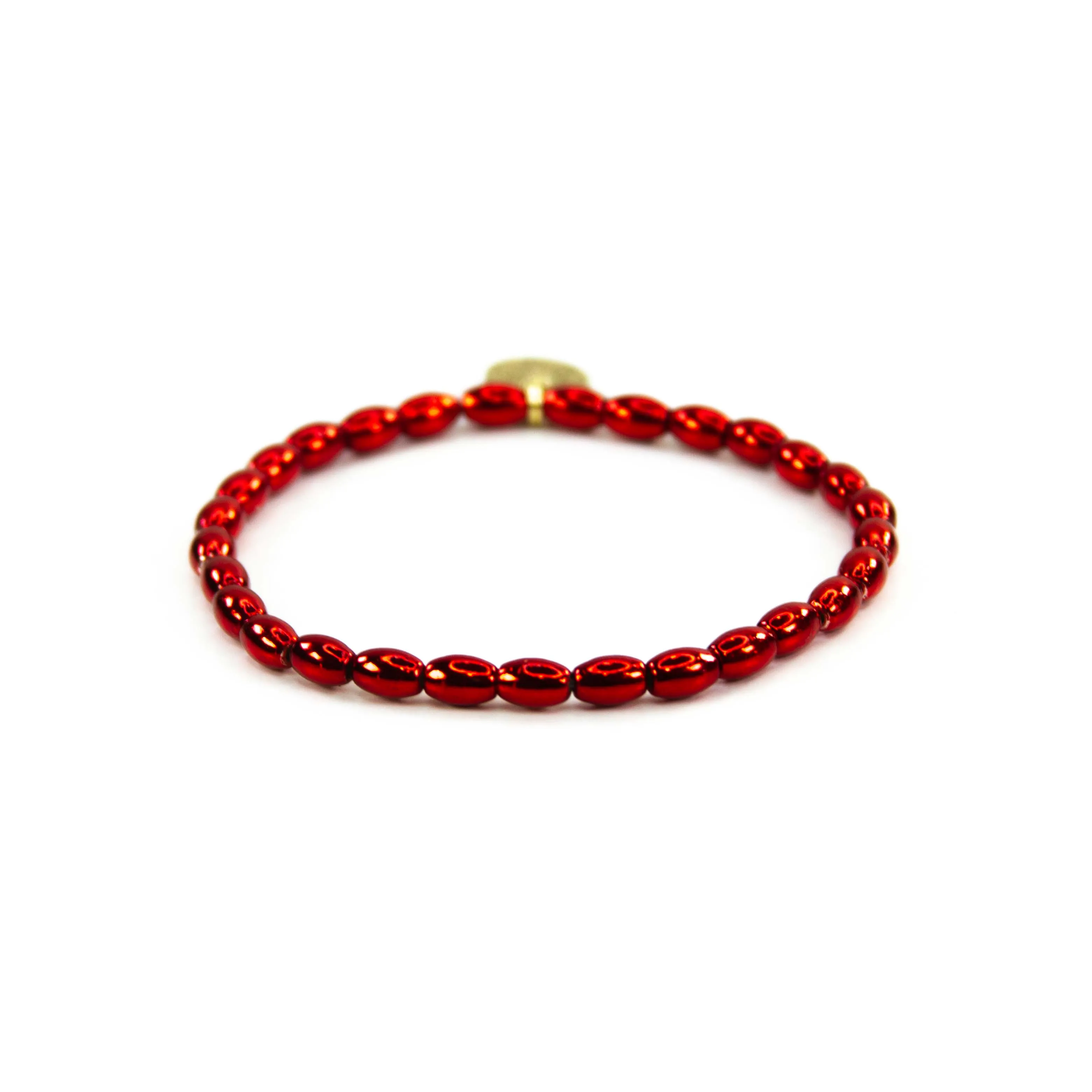 Red Mix Bead Bracelets